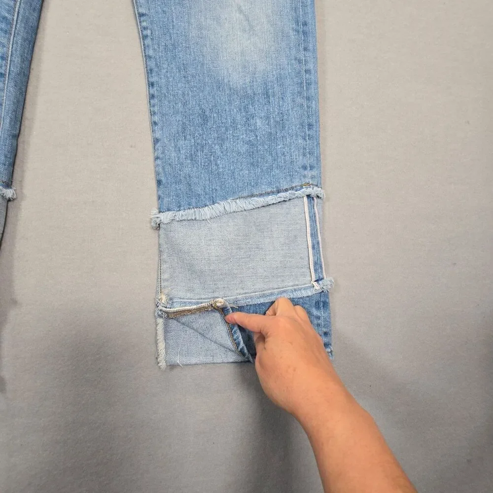 BALDWIN denim Sz Size 27x29 Stella Harvey Mid-rise Straight